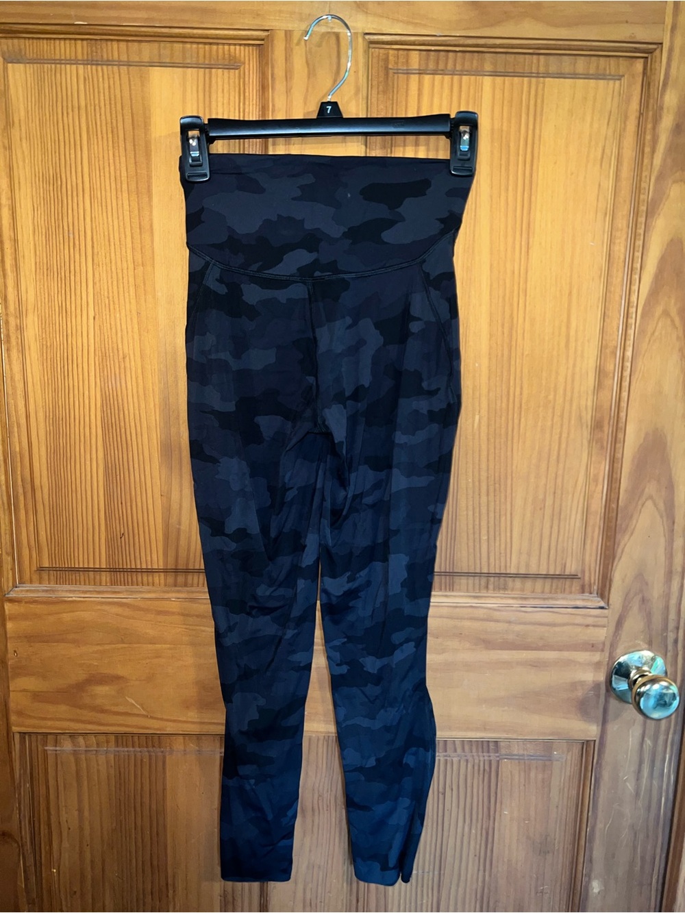 lululemon athletica Black Camo High-Rise Leggings